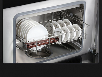картинка Комбинированная кухонная плита с вытяжкой Hiberg S-FEG 92 